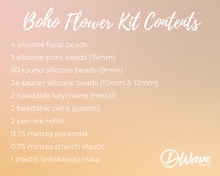 Load image into Gallery viewer, Boho Flower Craft Kit