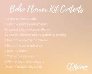 Boho Flower Craft Kit
