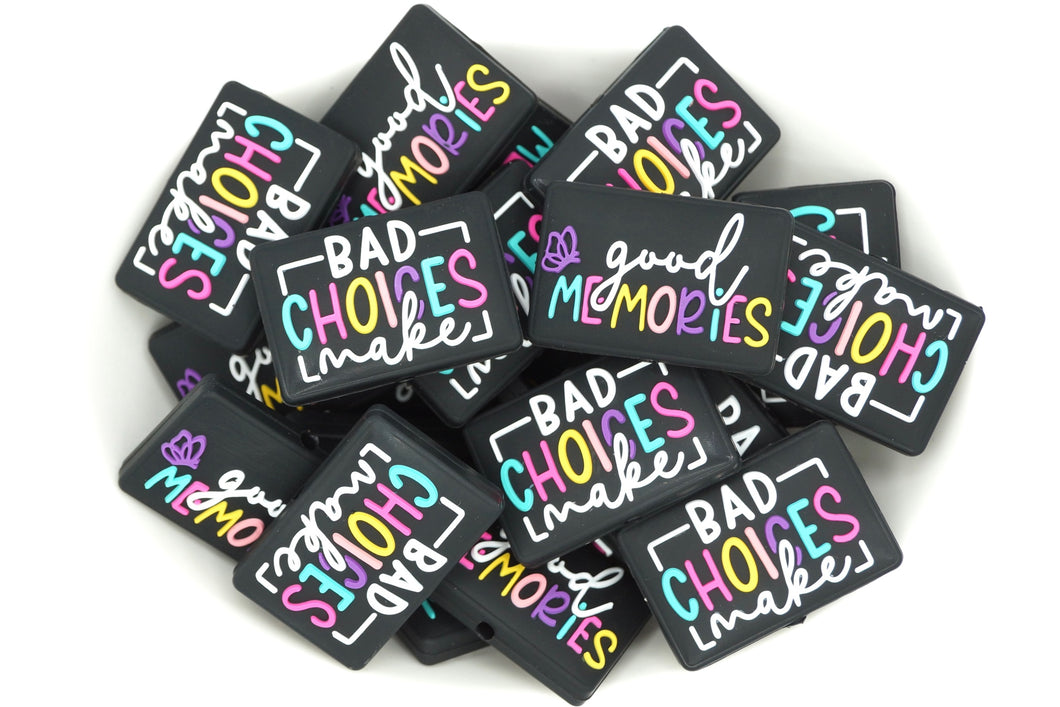 Bad Choices (2-Sided Bead)