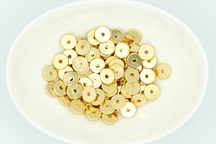 Shiny Gold Metal Spacer