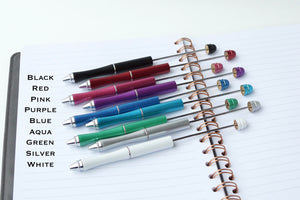 Rainbow Beaded Fidget Pen