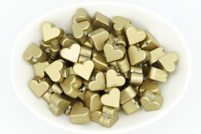 Gold (14mm Heart)