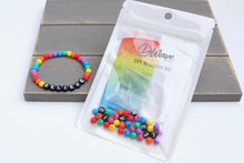 Load image into Gallery viewer, Black Personalized DIY Bracelet Kit