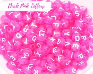 Dark Pink Personalized DIY Bracelet Kit