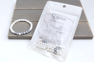 Silver Personalized DIY Bracelet Kit