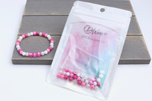 Load image into Gallery viewer, Dark Pink Personalized DIY Bracelet Kit
