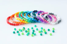 Load image into Gallery viewer, Green Ombre * 6mm* DIY Bracelet Kit
