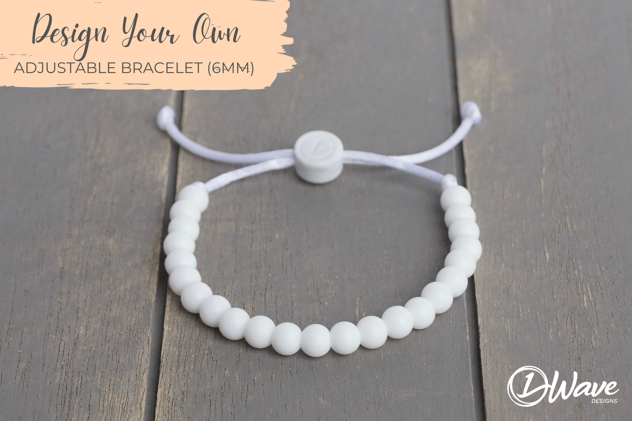 Create your own silicone 2025 bracelet