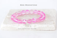 Load image into Gallery viewer, Pink Moonstone DIY Bracelet Kit