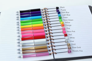 Coloured Metallics Endless Fidget Pencil