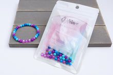 Load image into Gallery viewer, Magenta Personalized DIY Bracelet Kit