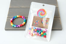 Load image into Gallery viewer, Rainbow Tie-Dye DIY Bracelet Kit