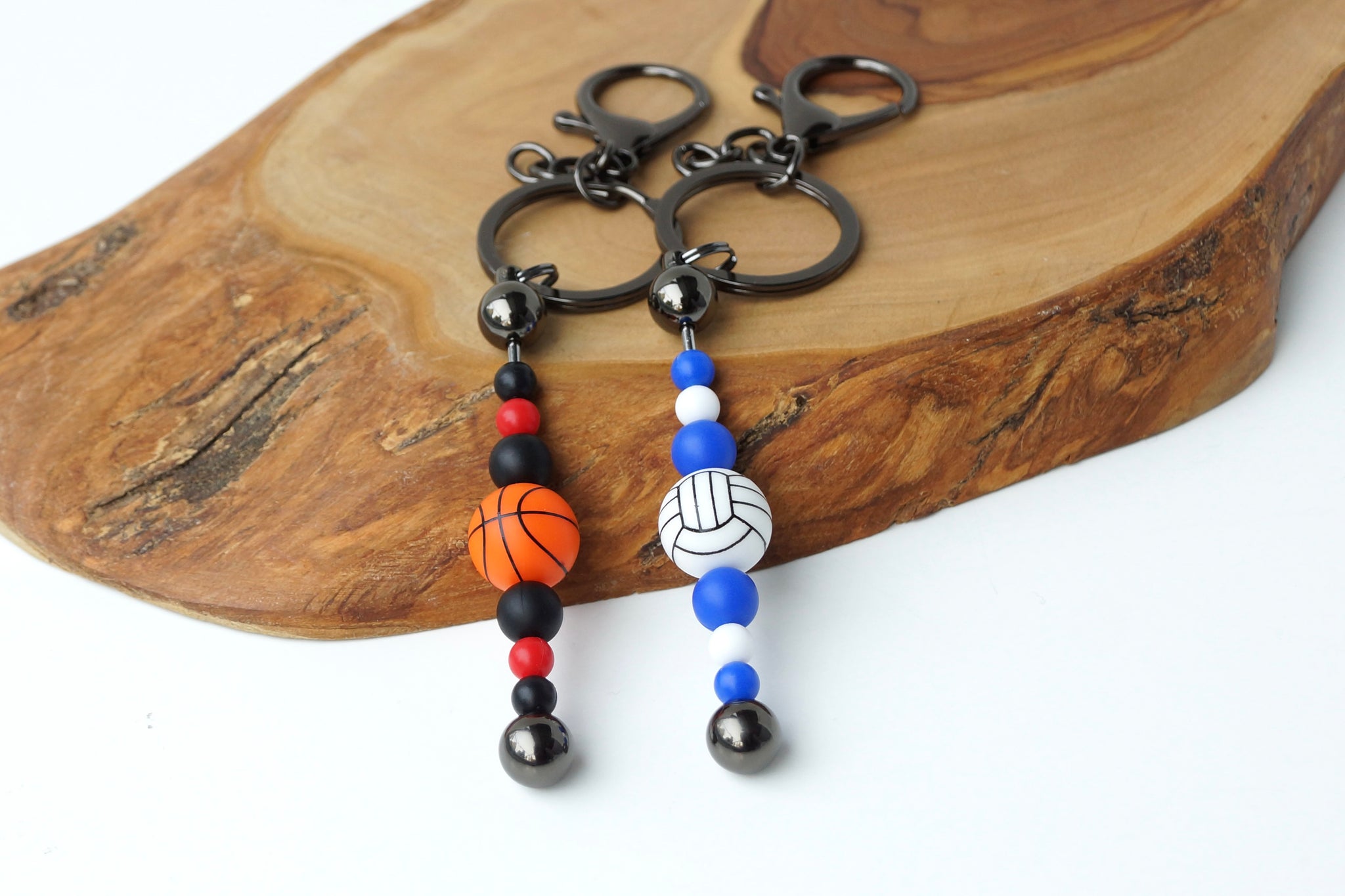Sport Beads Paracord Bracelet Basketball