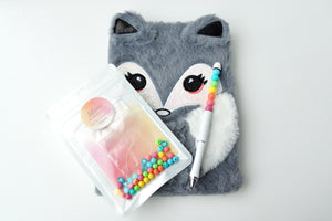 Fuzzy & Fun DIY Gift Set (Fox)