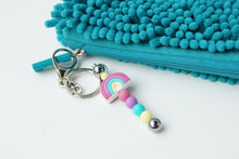 Load image into Gallery viewer, Rainbow Beaded Keychain