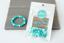 Load image into Gallery viewer, Metallic Turquoise DIY Bracelet Kit