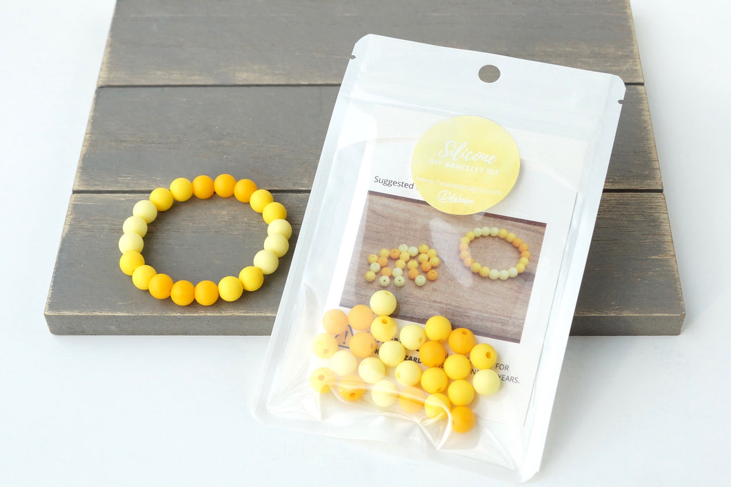 Yellow Ombre DIY Bracelet Kit