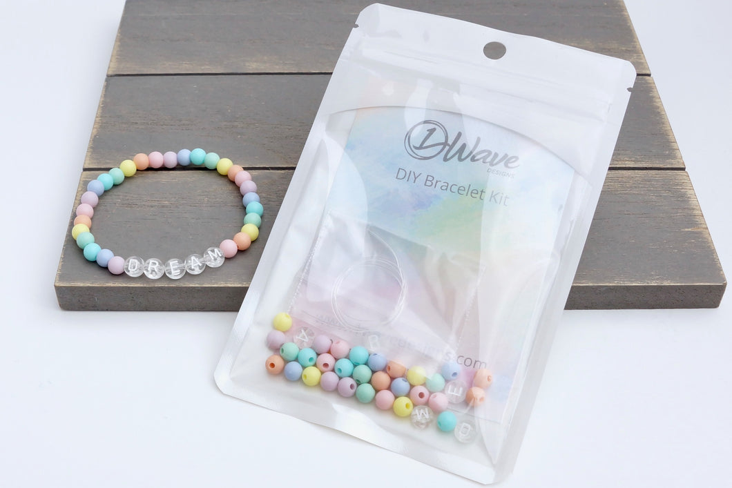 Clear Personalized DIY Bracelet Kit