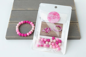 Pink Ombre DIY Bracelet Kit