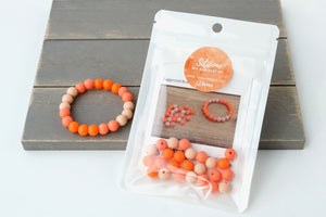 Orange Ombre DIY Bracelet Kit
