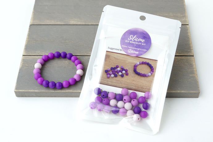 Purple Ombre DIY Bracelet Kit