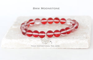 Ruby Moonstone DIY Bracelet Kit