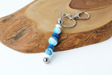 Load image into Gallery viewer, Ocean Beaded Keychain