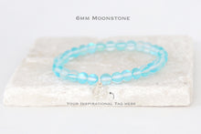 Load image into Gallery viewer, Turquoise Moonstone DIY Bracelet Kit