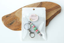 Load image into Gallery viewer, Personalized Beaded Keychain