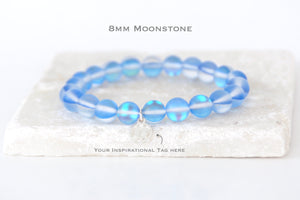 Sapphire Moonstone DIY Bracelet Kit