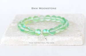 Emerald Moonstone DIY Bracelet Kit