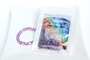 Violet Moonstone DIY Bracelet Kit