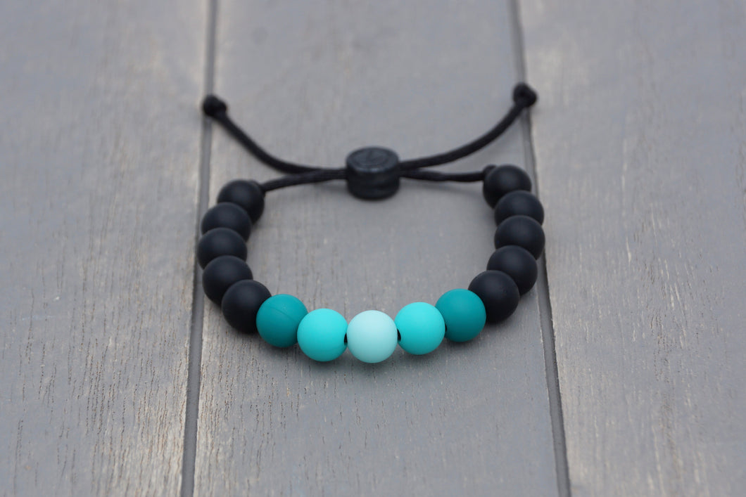 Turquoise Dark Ombre